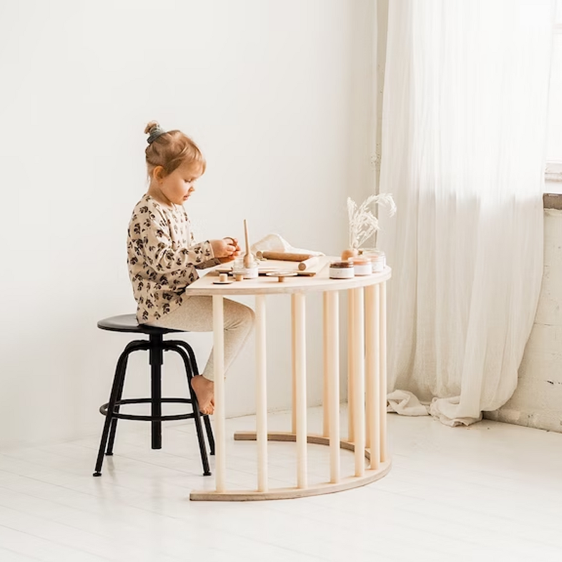 Baby Climbing Frame Factory - Montessori Wooden Interactive Rocking Chair Toy