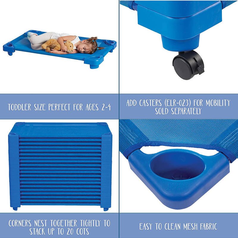 Stackable Nap Bed Factory - Montessori Preschool Hosting Cot Daycare Classroom