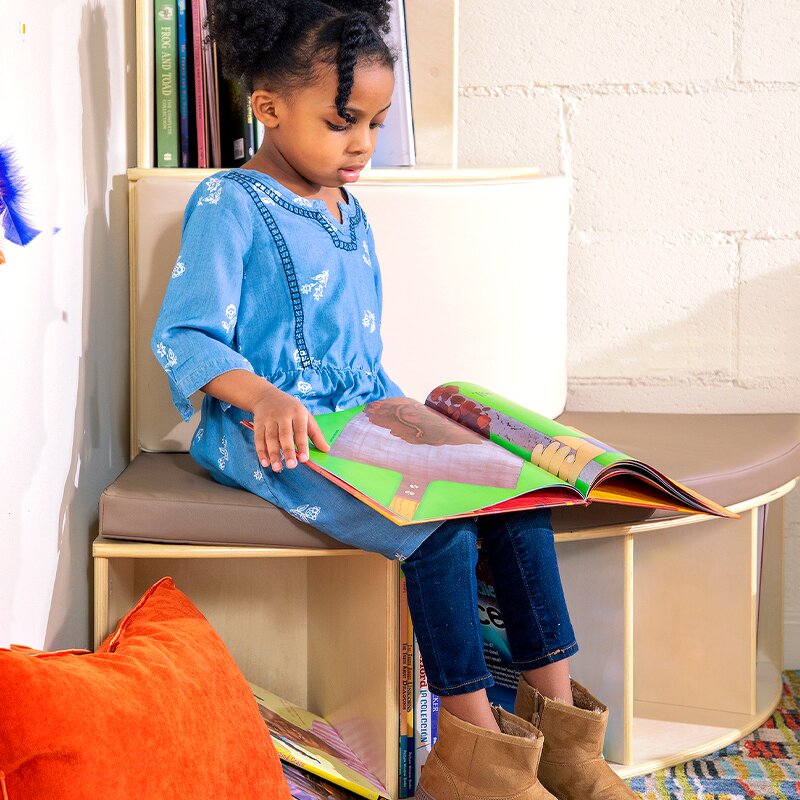 Toddler Furniture Set Factory - Montessori Reading Tree Bookshelf Room Daycare