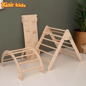 Climbing Triangle Frame Factory - Wholesale Montessori Piklers Wooden Cheap