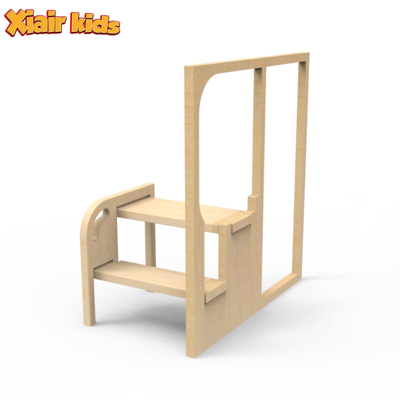 Integrated Cabinet Step Factory - Montessori Ladder for Kitchen Balcony Pull-Out