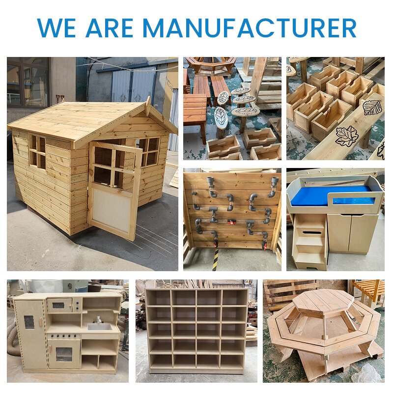 Toddler Activity Set Factory - Outdoor Role Play House Toy Stable Portable