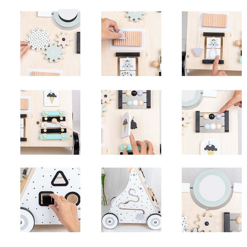 Baby Learning Walker Factory - Montessori Wooden Multi-functional Activity Toy