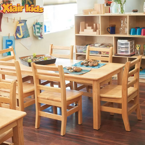 Activity Table and Chair Factory - Montessori Wooden Preschool Classroom Furniture