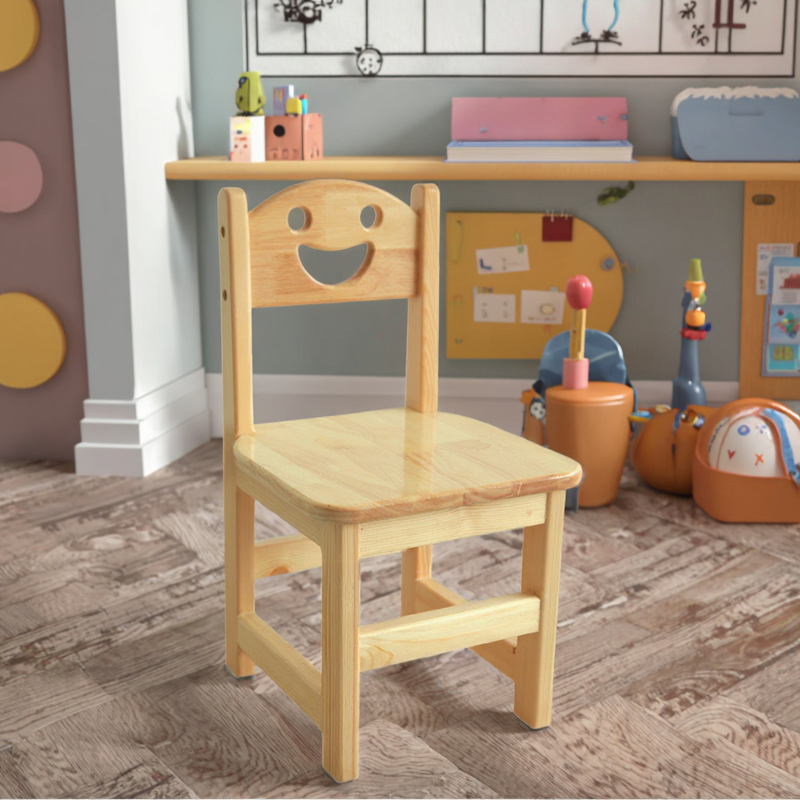 Dining Chair Factory - Montessori Solid Wood Single for Preschool Daycare Study