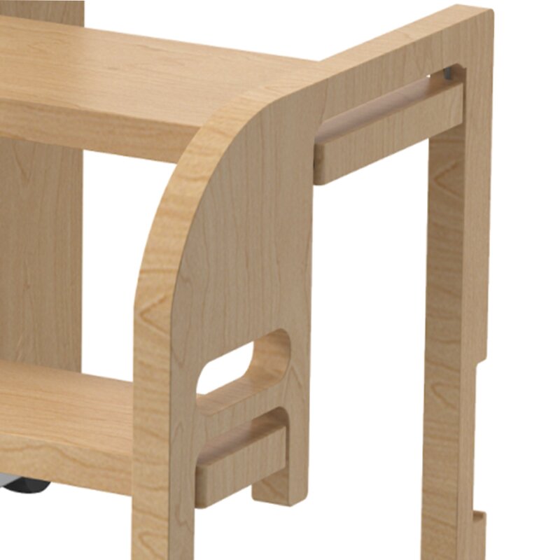 Integrated Cabinet Step Factory - Montessori Ladder for Kitchen Balcony Pull-Out