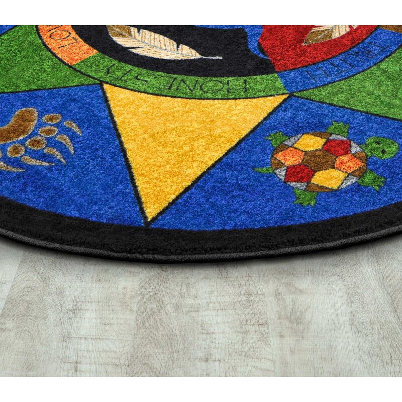 Educational Rug Factory - Montessori Alphabet Soft Carpet Classroom Playroom