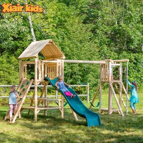 Adventure Playground Factory - Montessori Preschool Custom Make Outdoor Slide Park