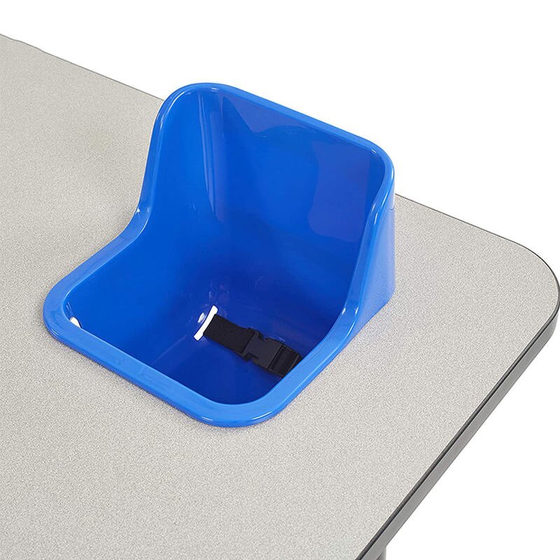 Feeding Table Factory - Montessori Eight-Seater Toddler Dining with Safety Belt