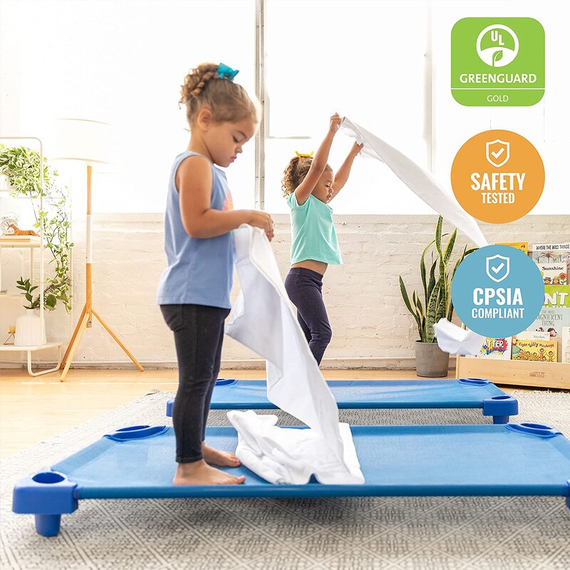 Stackable Nap Bed Factory - Montessori Preschool Hosting Cot Daycare Classroom