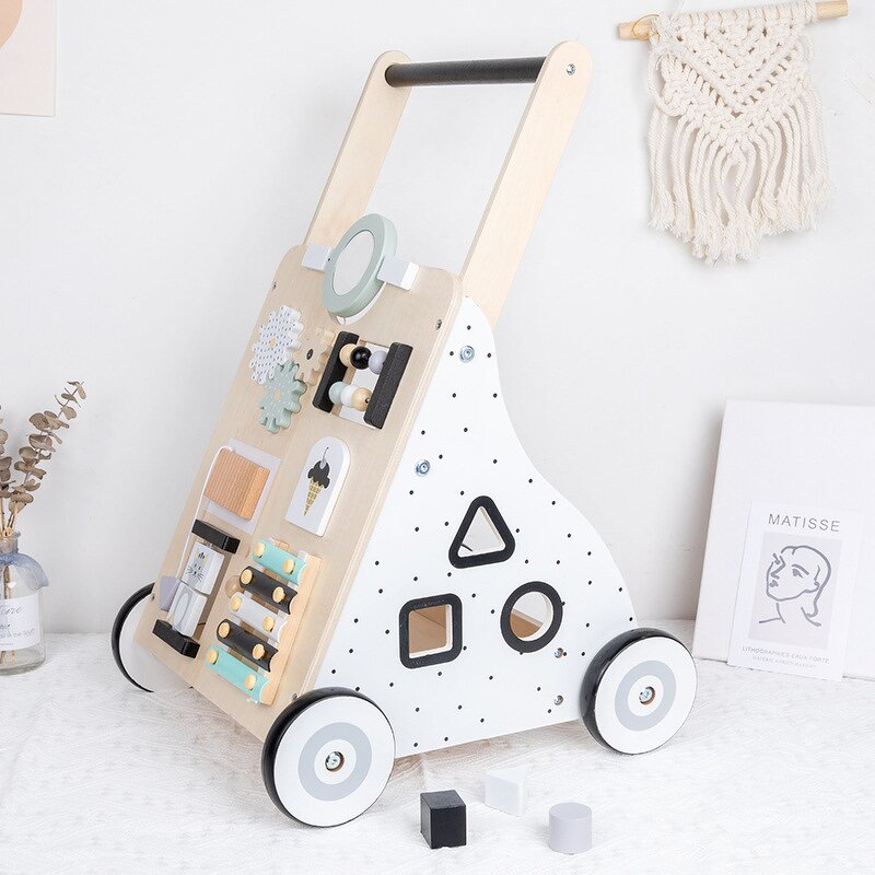 Baby Learning Walker Factory - Montessori Wooden Multi-functional Activity Toy