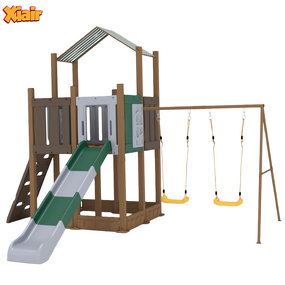 Children Playground Equipment Factory - Complete Set Outdoor Slide Climbing Wall