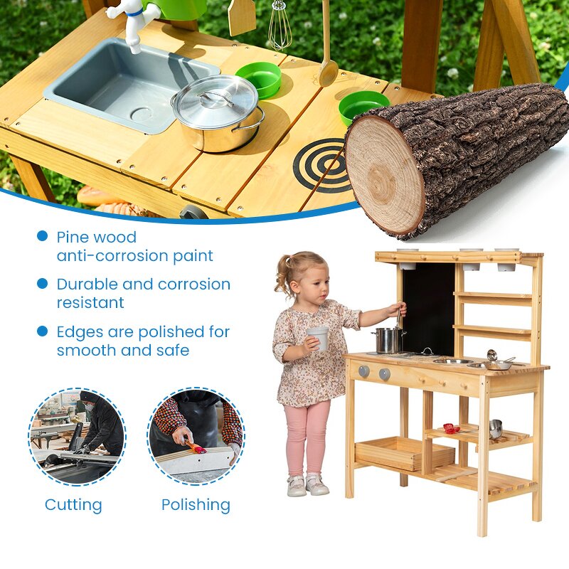 Toddler Activity Set Factory - Outdoor Role Play House Toy Stable Portable