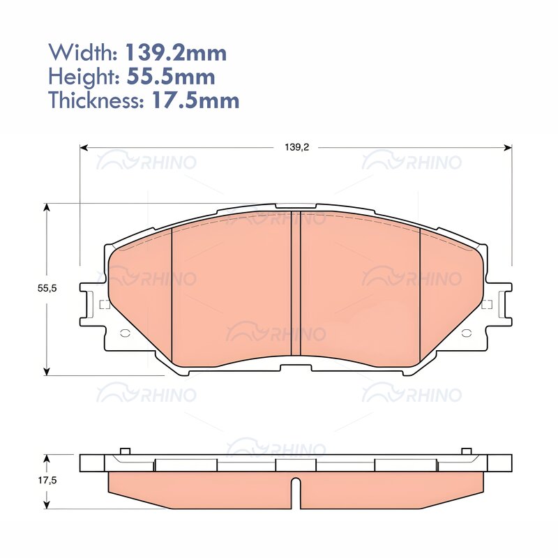 Brake Pads Manufacturer - OEM 04465-YZZDR for Toyota Engine Parts