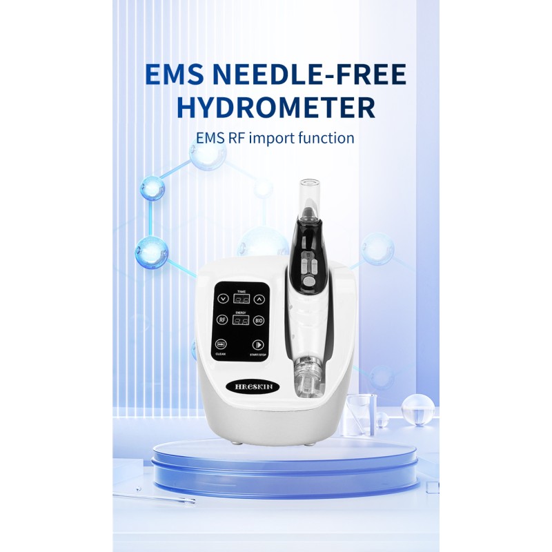 2025 Trending Handheld Rf Ems Facial Machine No Needle Adjustable Frequency for Skin Tightening Wrinkle Removal Face Lifting