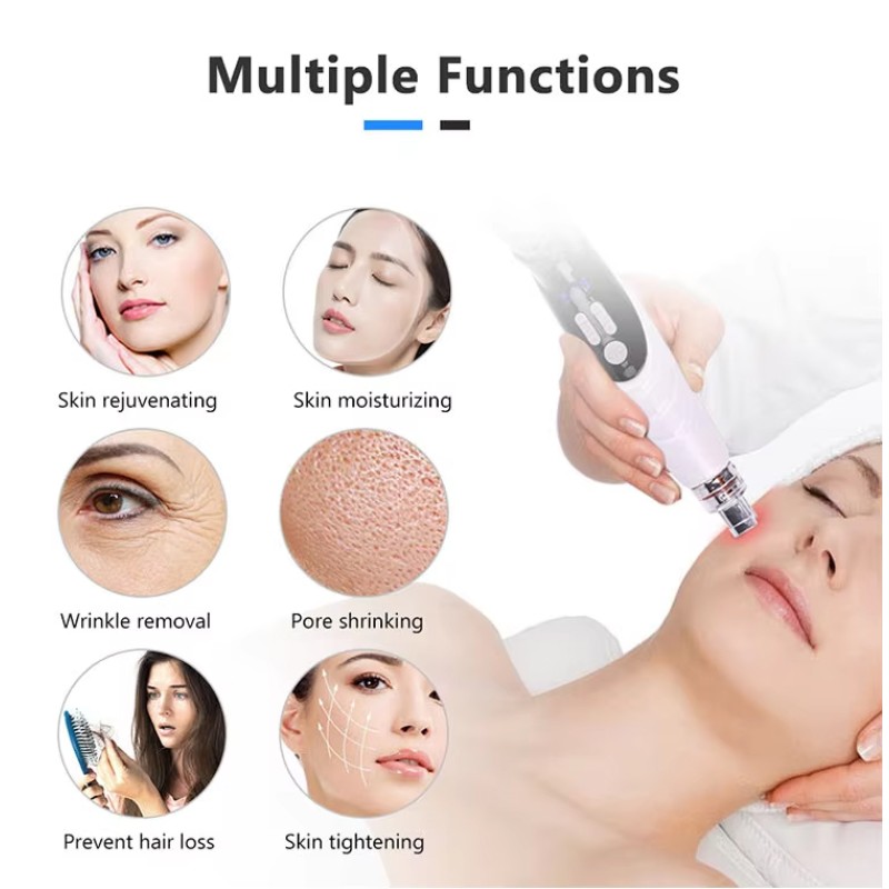 Portable Ems Rf Machine Facial Machine Face Lifting Skin Tightening Wrinkle Remove with One Handle for Home Use