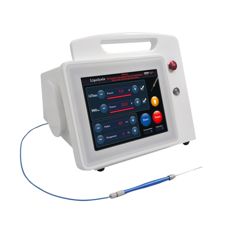 980nm20W+1470nm4w Diode Laser for Lipolysis Facial Lifting Firming Wrinkle Removal Effective Stubborn Fat Removal Abdomen