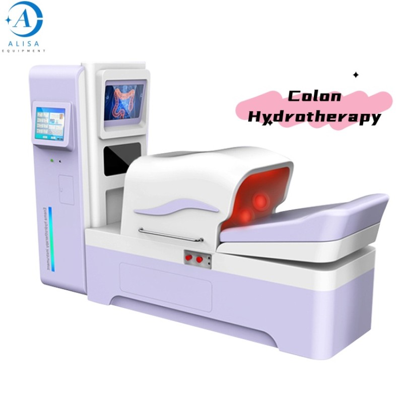 Clinic Portable Colon Hydrotherapy Instrument Hydrotherapie Hidroterapia De Colon Machine Colonic Cleansing Hydrotherapy Bed