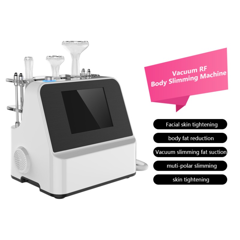 Vacuum RF Body Slimming Beauty Machine with 88MM 58MM 28MM Large RF Vacuum Photon Head Face Lift Machine