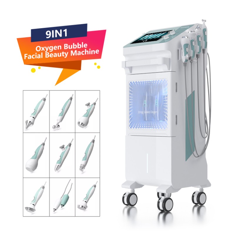 Oxygen Jet Injection Peel Facial Rejuvenation Aqua Peeling Machine Skin Rejuvenation Microdermabrasion Hydrodermabrasion Machine