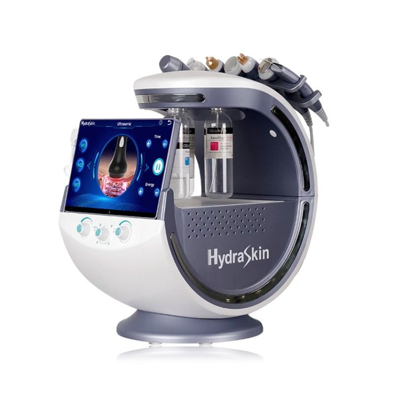 Ice Blue Pro Hydraskin Dermabrasion Skin Rejuvenation Machine Smart Ice Blue Machine Intelligent With Skin Analyzer Machine