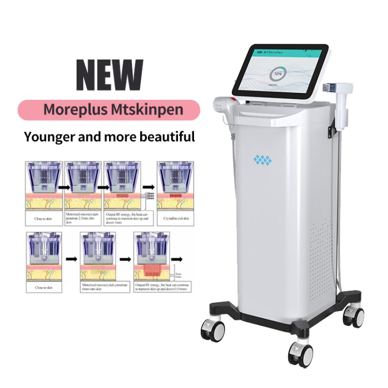 Portable Tax-Free RF Microneedling Machine for Facial & Body Fractional Beauty Machine with Brightening Feature
