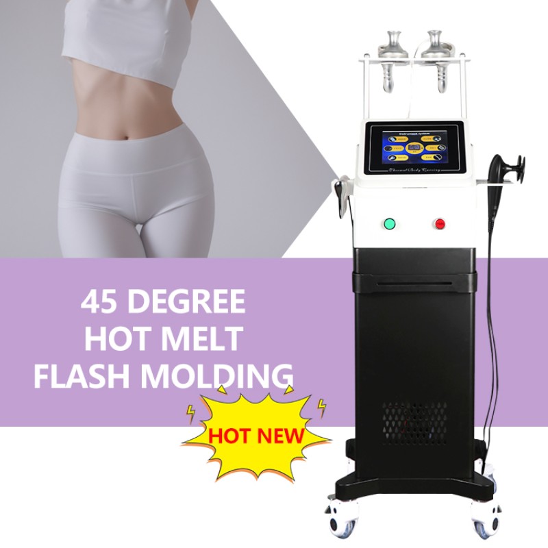 Double Sided Iron TPU Hot Melt Glue Pellets Removal Blood Stasis Hot Melt Flash Molding Reshaping Curve EMS Sculpting Machine