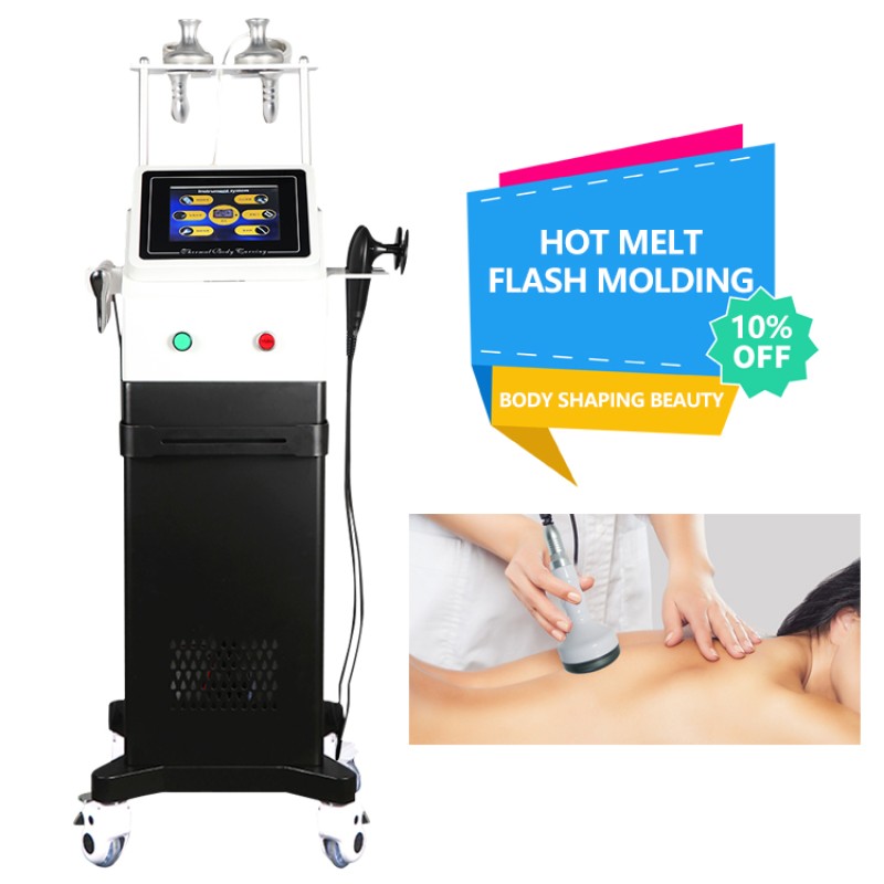 Hot Melt Glue Pellets Iron TPU 45 Degree Flash Shaping Body Carving Instrument Slimming Firming EMS Sculpting Machine US Plug