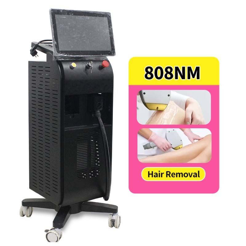 3 Wavelengths 2 Handles Diode 808 Laser Machine 755nm 808nm 1064nm For Hair Tattoo Removal Body Face Breast Rf Equipment