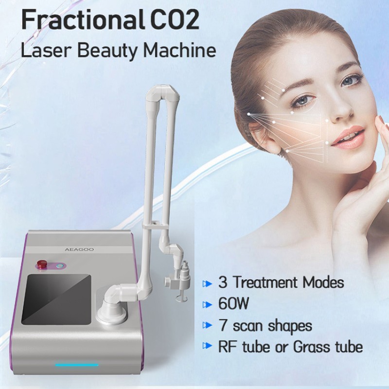 Desktop Acne Treatment Co2 Laser Skin Resurfacing Scar Removal Skin Tightening Co2 Fractional Laser Machine Skin Rejuvenation