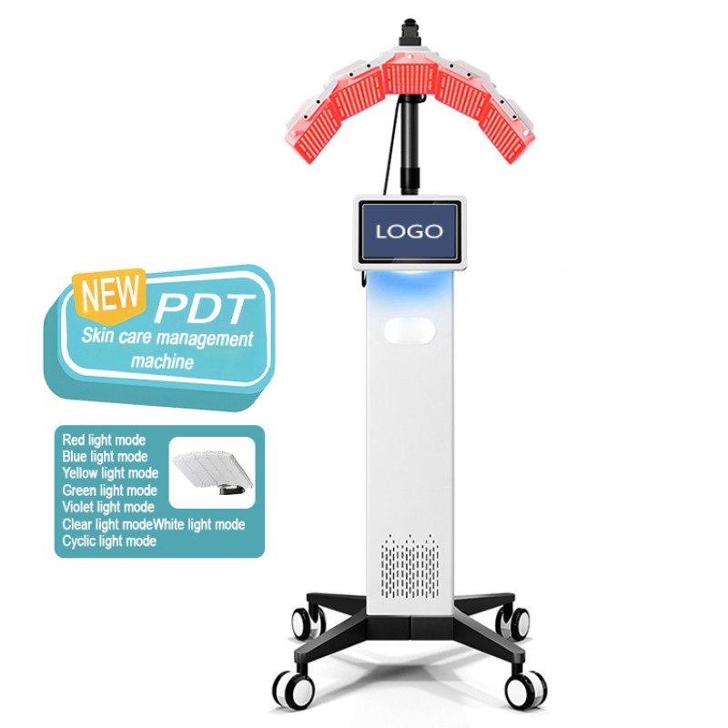 Professional PDT LED Therapy Machine for Anti-Aging Acne Removal Skin Rejuvenation 7 Colors Eco-Friendly Safe Facial