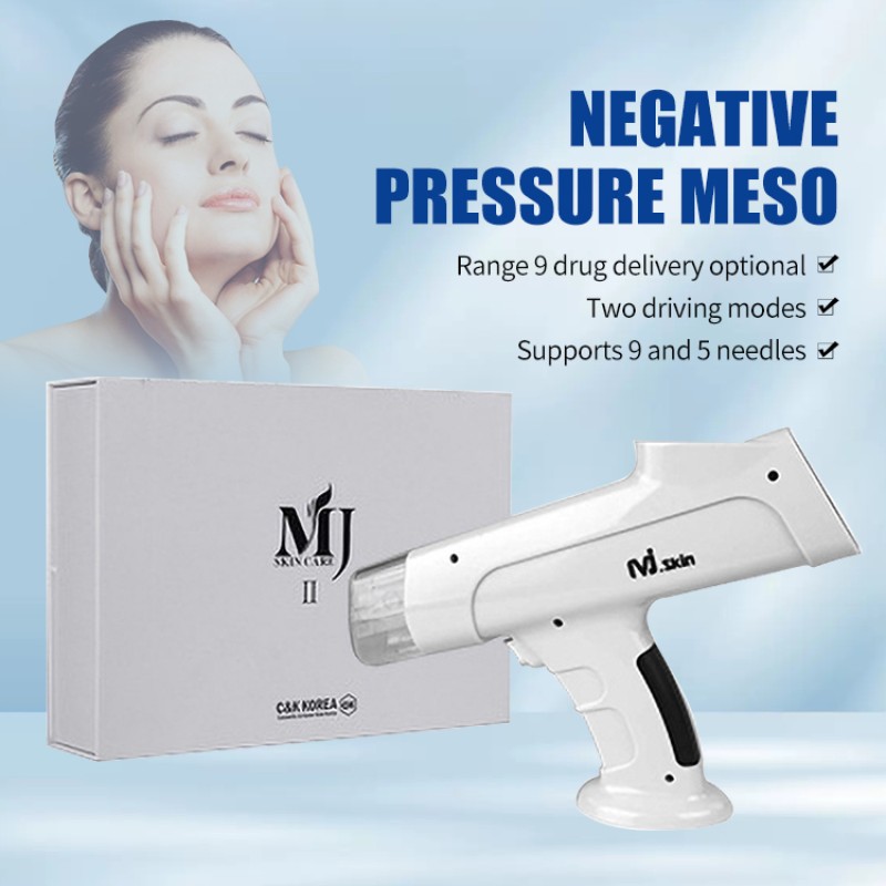 Water Mesotherapy Gun Negative Meso Gun for Mesotherapy Injection Skin Rejuvenation Machine Meso Gun Water Injection Mesotherapy