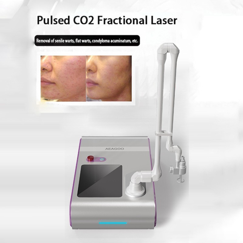 Desktop Acne Treatment Co2 Laser Skin Resurfacing Scar Removal Skin Tightening Co2 Fractional Laser Machine Skin Rejuvenation