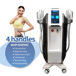 2026 Ems Body Shaping Machine for Weight Loss EMS Body Slimming Fat Removal Machine Muscle Stimulation Machine With 4 Handles