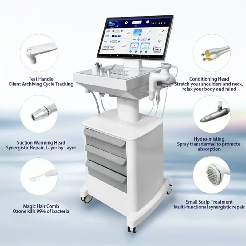 Hair Analysis Machine Hair Care Machine Hair Loss Treatment Machine Hair Scalp Care Machine Scalp Care Device Scalp Care Brush