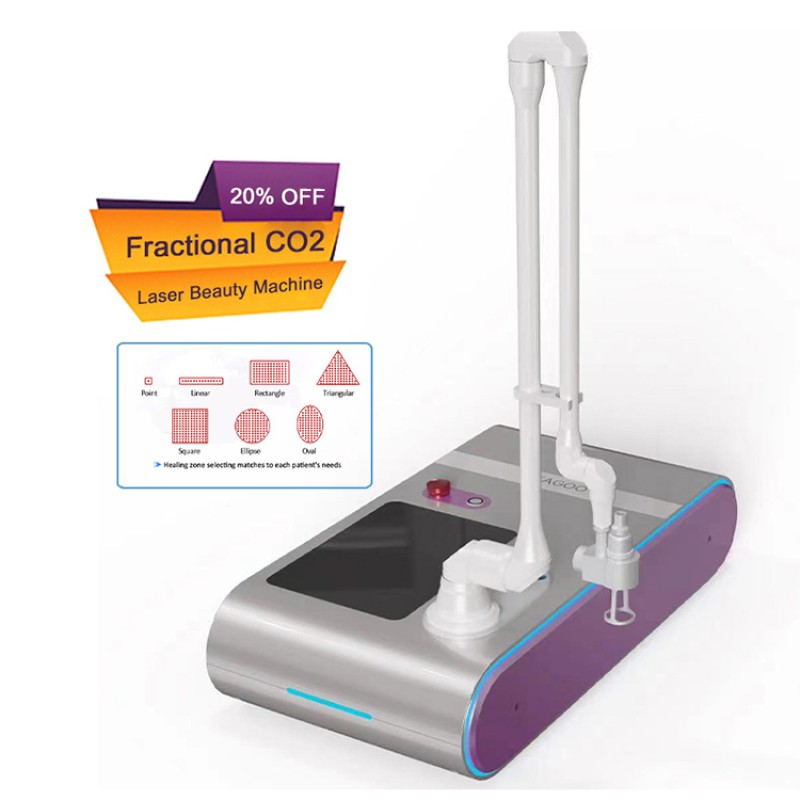 Desktop Acne Treatment Co2 Laser Skin Resurfacing Scar Removal Skin Tightening Co2 Fractional Laser Machine Skin Rejuvenation
