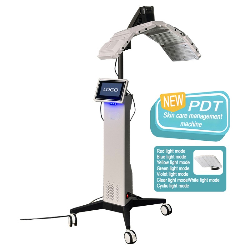 Professional PDT LED Therapy Machine for Anti-Aging Acne Removal Skin Rejuvenation 7 Colors Eco-Friendly Safe Facial