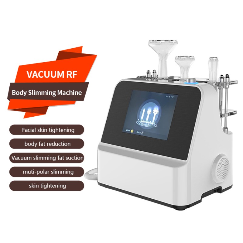 Vacuum RF Body Slimming Beauty Machine with 88MM 58MM 28MM Large RF Vacuum Photon Head Face Lift Machine
