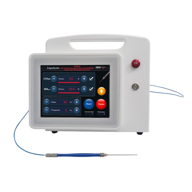 980nm20W+1470nm4w Diode Laser for Lipolysis Facial Lifting Firming Wrinkle Removal Effective Stubborn Fat Removal Abdomen