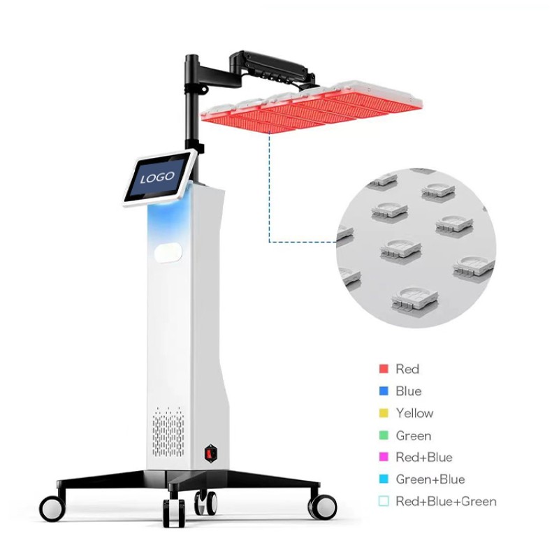 Professional PDT LED Therapy Machine for Anti-Aging Acne Removal Skin Rejuvenation 7 Colors Eco-Friendly Safe Facial