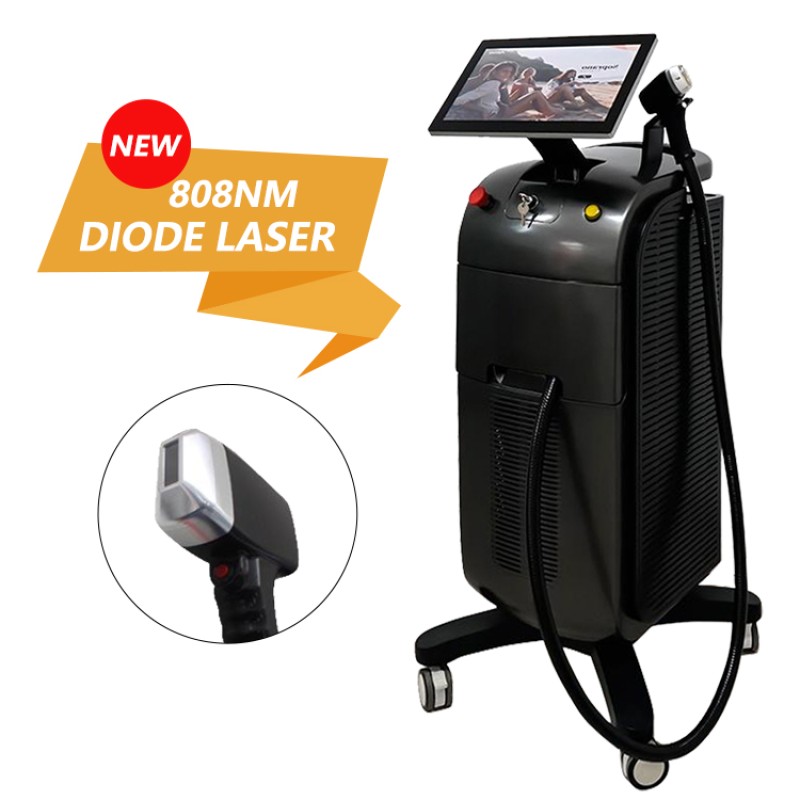 3 Wavelengths 2 Handles Diode 808 Laser Machine 755nm 808nm 1064nm For Hair Tattoo Removal Body Face Breast Rf Equipment