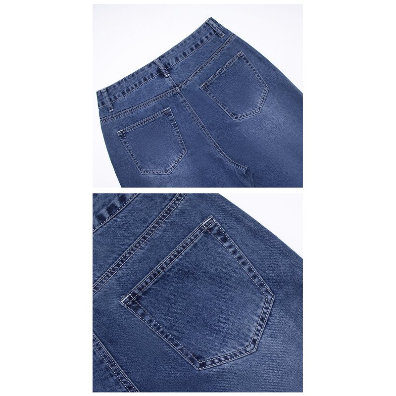 Women's Loose Jeans Factory - Hot Sale Fashionable Wide Leg Floor Pants