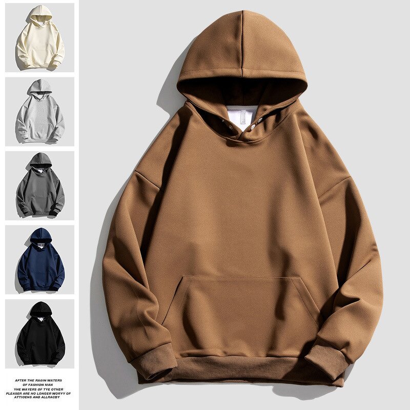 Unisex Hoodie Factory - Casual Cotton Loose Fashion Hooded Sports Jogging