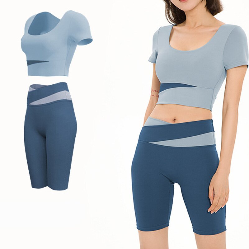 Yoga Set Factory - Workout Clothing Seamless Sport Ribbed Gym Wear