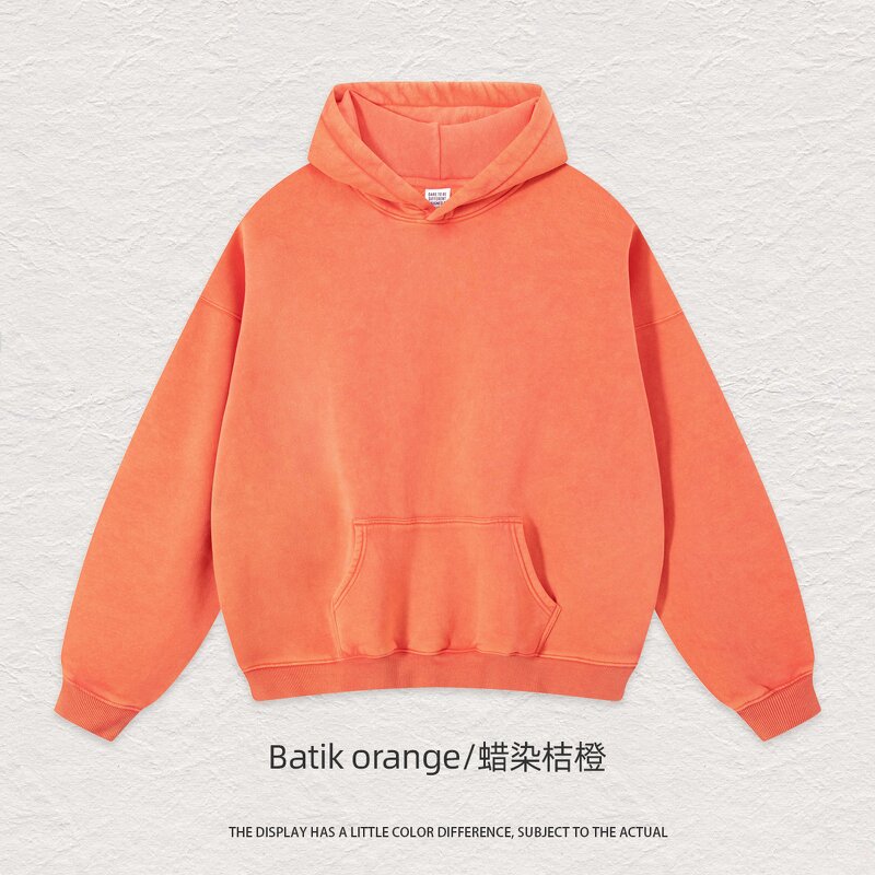 Men's Hoodie Factory - Customized Logo Color Regular Pullover Solid