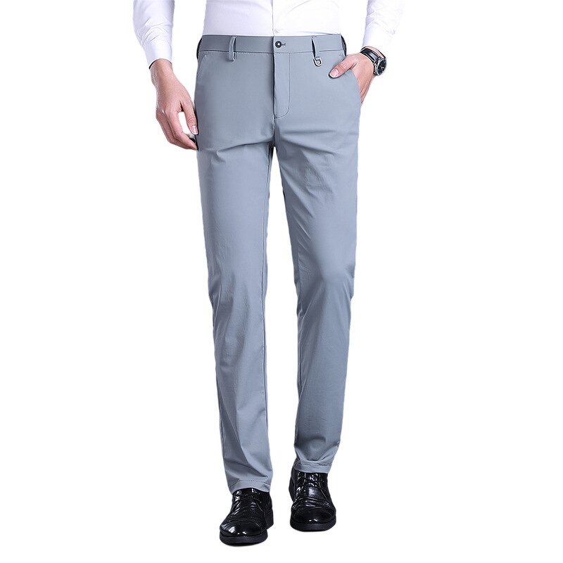 Men's Suit Pants Factory - European Comfortable Drapey Summer Business