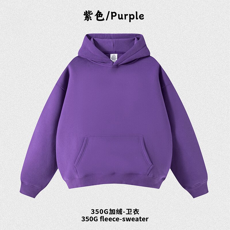 Oversized Hoodie Factory - Hot Sale Vintage Drop Shoulder Plus Size