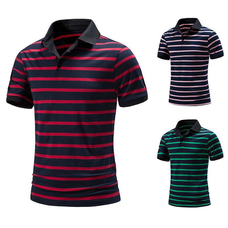 Men's Polo Shirts Factory - Custom Solid Color Plain Blank Pique Polyester