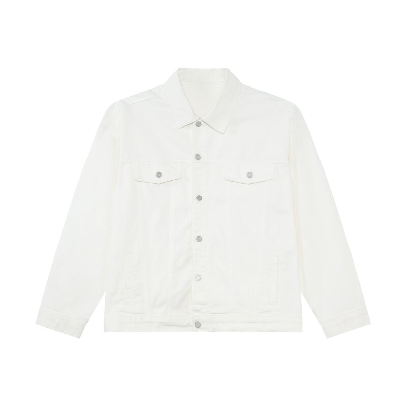 Men's Denim Jacket Factory - OEM Oversized Vintage Printed Distressed