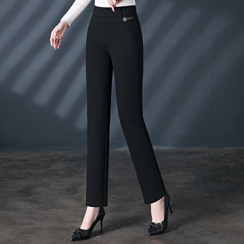Women's Office Pants Factory - Wholesale Customized High Waist Straight